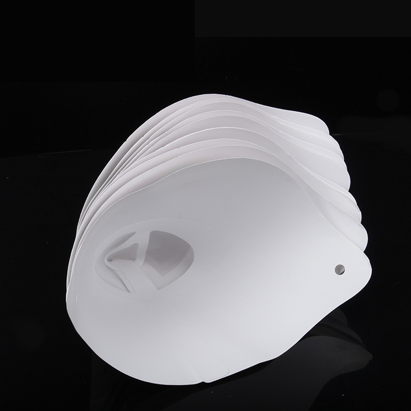 Papel de filtro de tinta 10x19 cm 100 mícrons spray de pintura de carro malha filtro de papel funil filtro descartável funil de peneira cônica