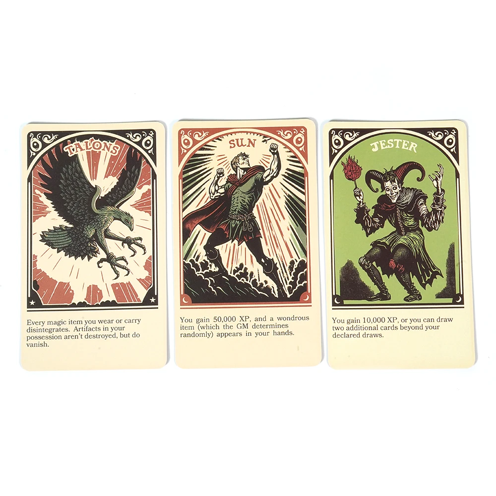 D&D Deck of Many Things: เกมไพ่ดาดฟ้า Manifestation ทางกายภาพ