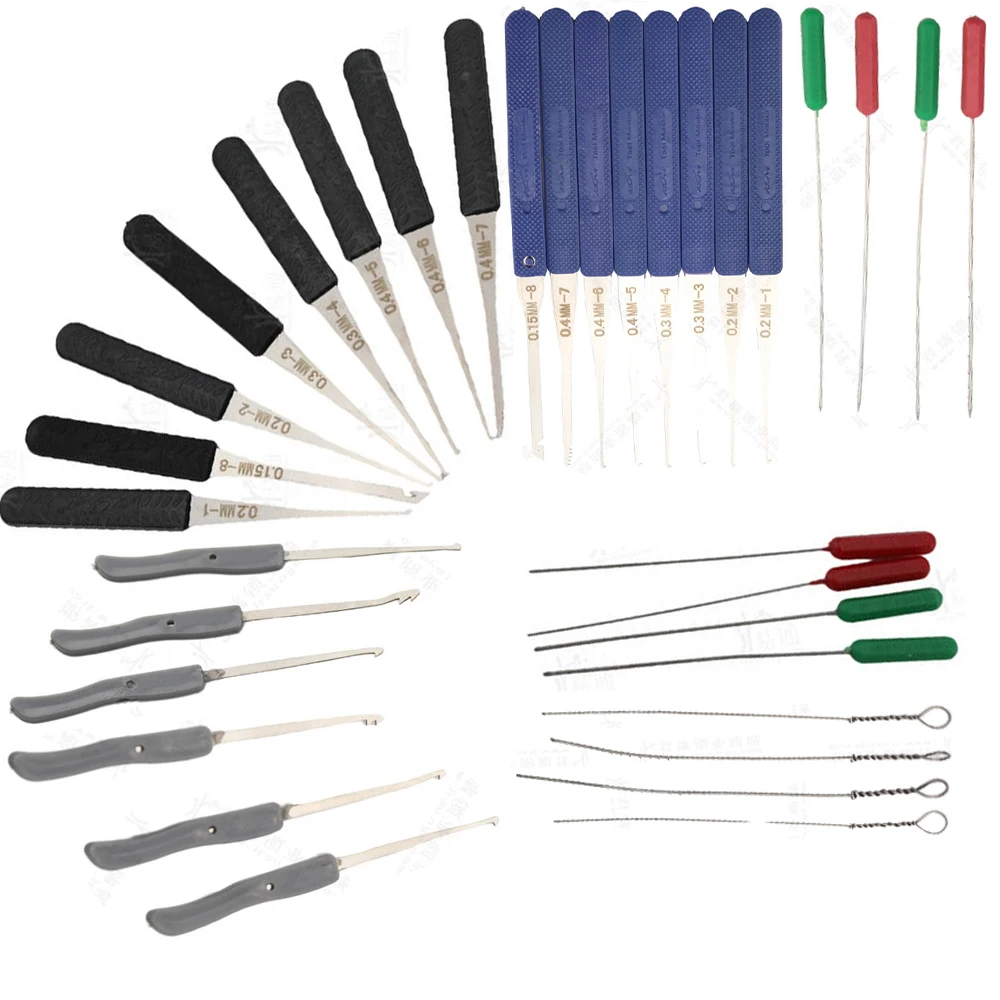 Locksmith Extractor Tools Kit Broken Key Remove Tool Set with Tension Wrench Tools for Family,Home Life Helper