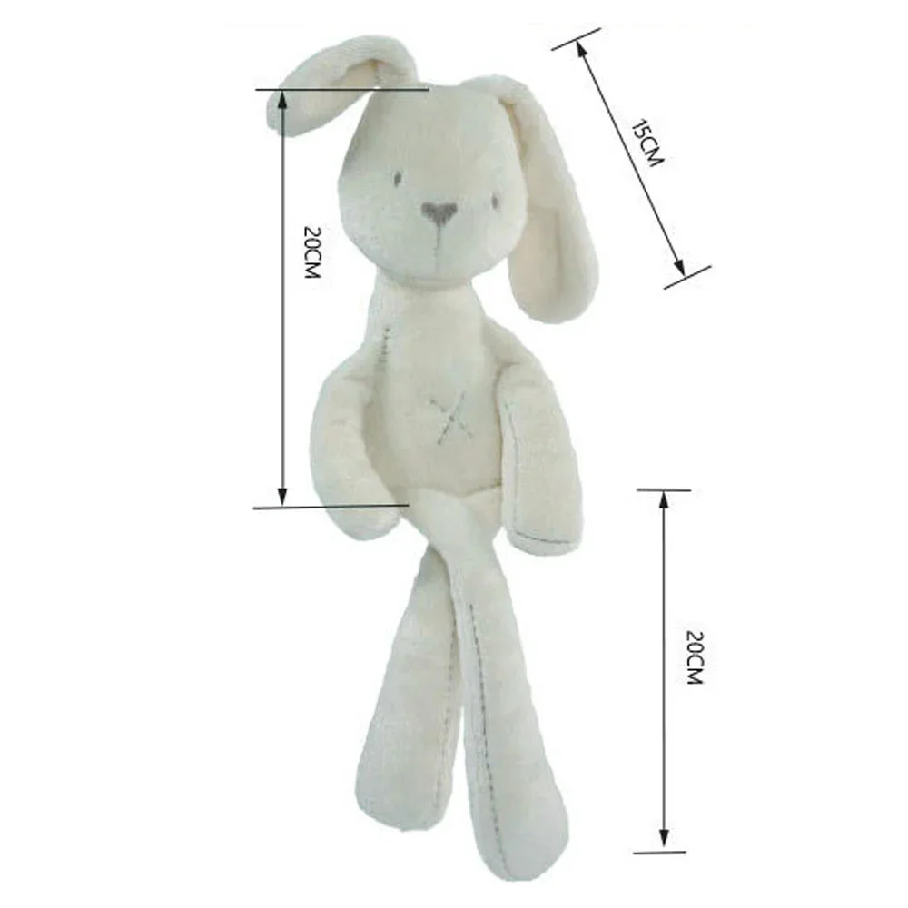 42 ซม.น่ารักการ์ตูนหูยาวกระต่ายตุ๊กตาเด็ก Soft Plush ของเล่นเด็ก Bunny Sleeping Mate เด็กตุ๊กตาสัตว์ตุ๊กตาของเล่น