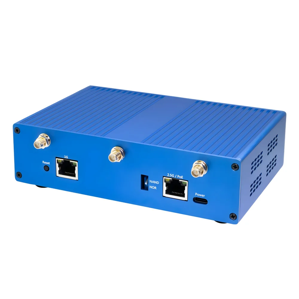 Banana Pi OpenWrt One MediaTek MT7981B 1GB DDR4 2.5GbE RJ45 およびギガビット イーサネット RJ45 256 MiB SPI NAND オープンソース スマート ルーター