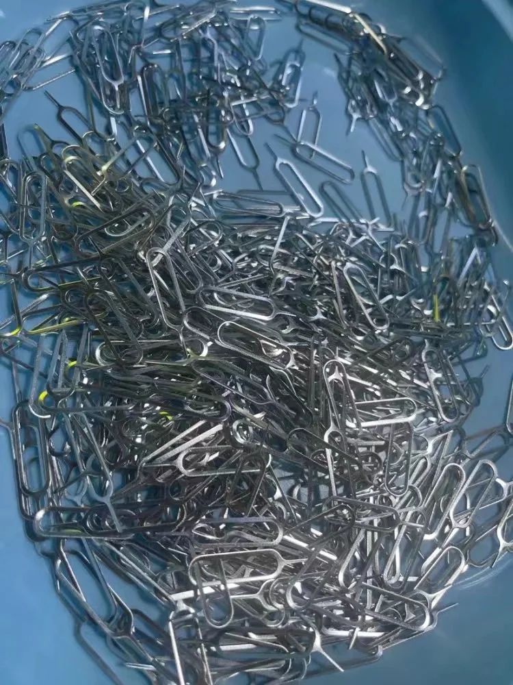 1000 Chiếc Slim Khay Sim Pin Đẩy Dụng Cụ Tháo Kim Dụng Cụ Mở Tai Nghe Nhét Tai Hầu Hết Điện Thoại Thông Minh Thẻ Cắt Pin Dụng Cụ Mở dụng Cụ Tháo Lắp