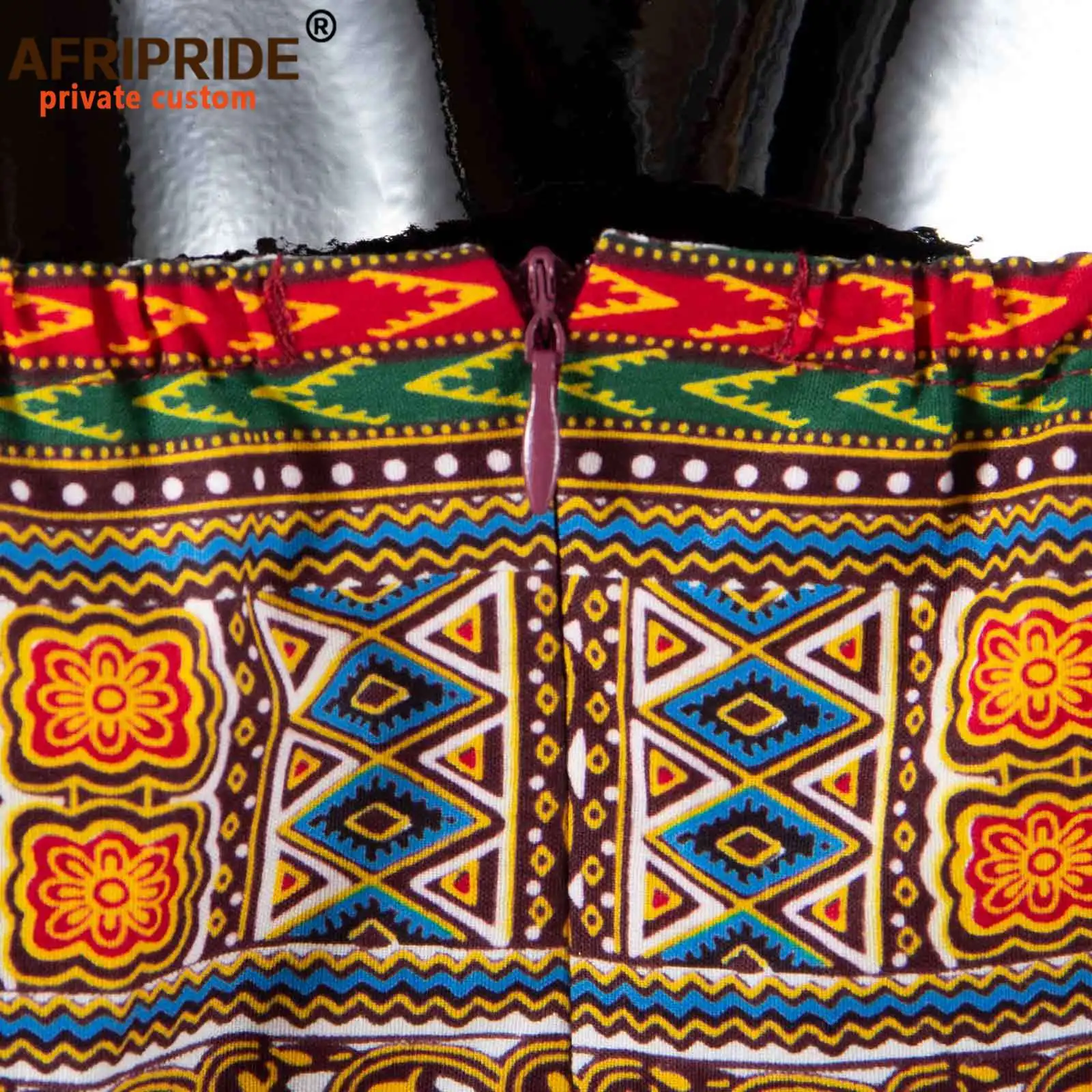 Africano roupas para mulher afripride ancara com decote em v fora do ombro casaco com dashiki tornozelo duplo comprimento de volta mais tamanho a722412