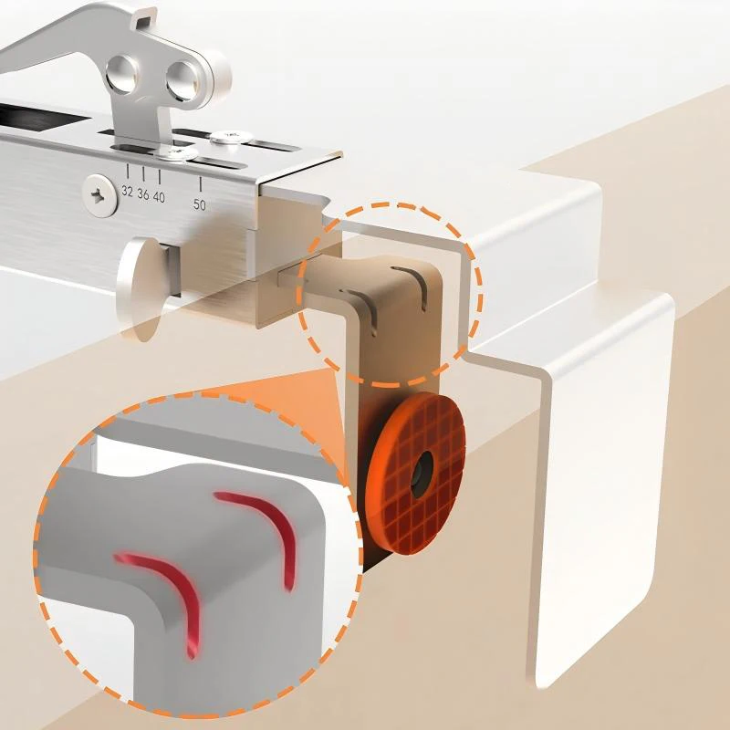 Fast Press Drawer Clamp, Panel Adjustable Telescopic Woodworking Special Installation Panel Auxiliary Fixed Clamp Holder