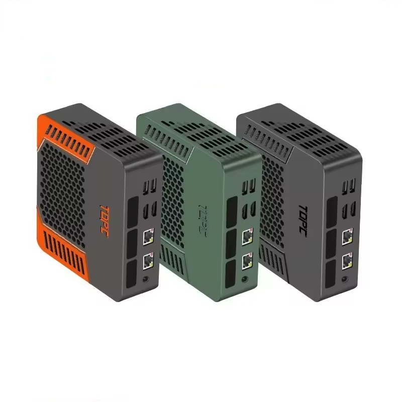Topton 미니 PC AMD Ryzen 7 8845HS ES 베어본 컴퓨터 Windows 11 2xDDR5 PCIe4.0 2*HDMI2.0 USB4.0 게임용 PC 트리플 디스플레이 WiFi6