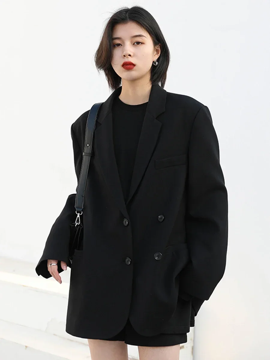 CHIC VEN-chaqueta informal de manga larga para mujer, abrigos sólidos coreanos que combinan con todo, ropa elegante de oficina, primavera y otoño, 2023