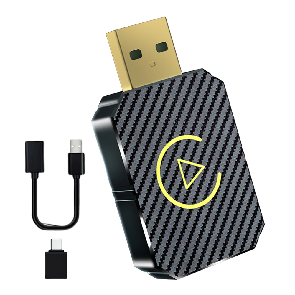 2025 NEUER kabelloser CarPlay Android Auto Wireless Adapter WiFi BT 2in1 Smart Dongle Plug and Play Wireless Mini Box Fast Connect