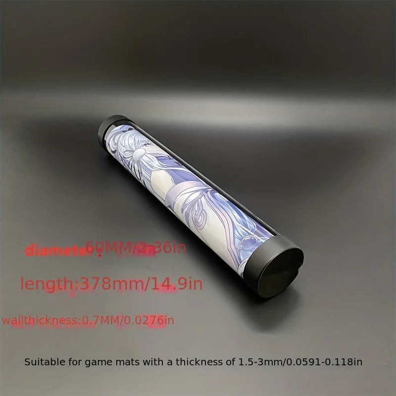 60 mm transparenter Kartenhalter – Matte und Kartenaufbewahrung für PTCG-Spiele, langlebiger Game-Organizer