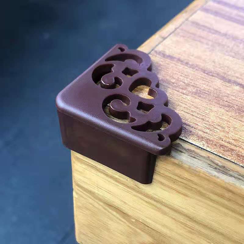 4 pçs/lote oco para fora padrão de flor macio bebê seguro protetor de canto do bebê crianças mesa canto guarda crianças segurança borda guardas