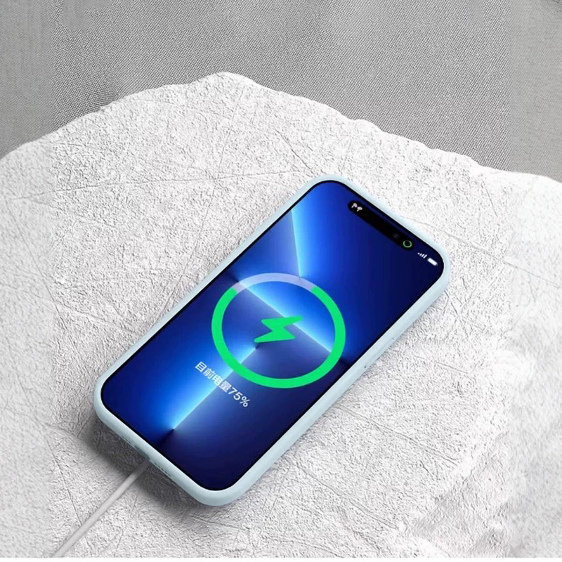 Official Apple Liquid Silicone Magsafe Phone Case For iPhone 12 13 14 15 16 Pro Max 16 cases Magnetic Cover Wireless Charging