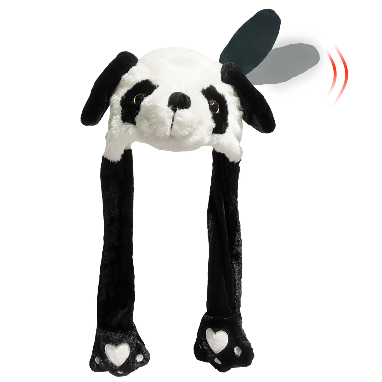 Шапка с подвижными ушками динозавра, плюшевые кроличьи уши, движущиеся прыгающие вверх, платье для косплея для детей и взрослых, подарок на Хэллоуин и Рождество