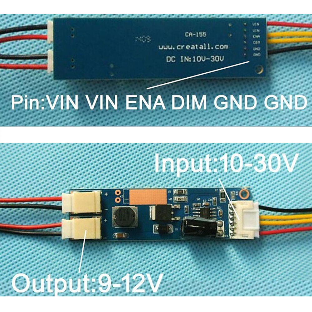 Novo kit de luz de fundo led 485mm dc 10-30v 22 Polegada tela lcd ccfl para módulo de monitor led