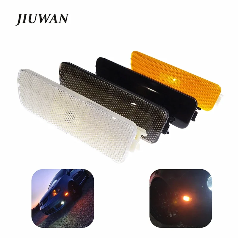 2 uds luces de posición lateral delantera indicadores de lámpara de señal de giro para Volkswagen VW Golf 4 Jetta MK4 1999-2005 lente intermitente
