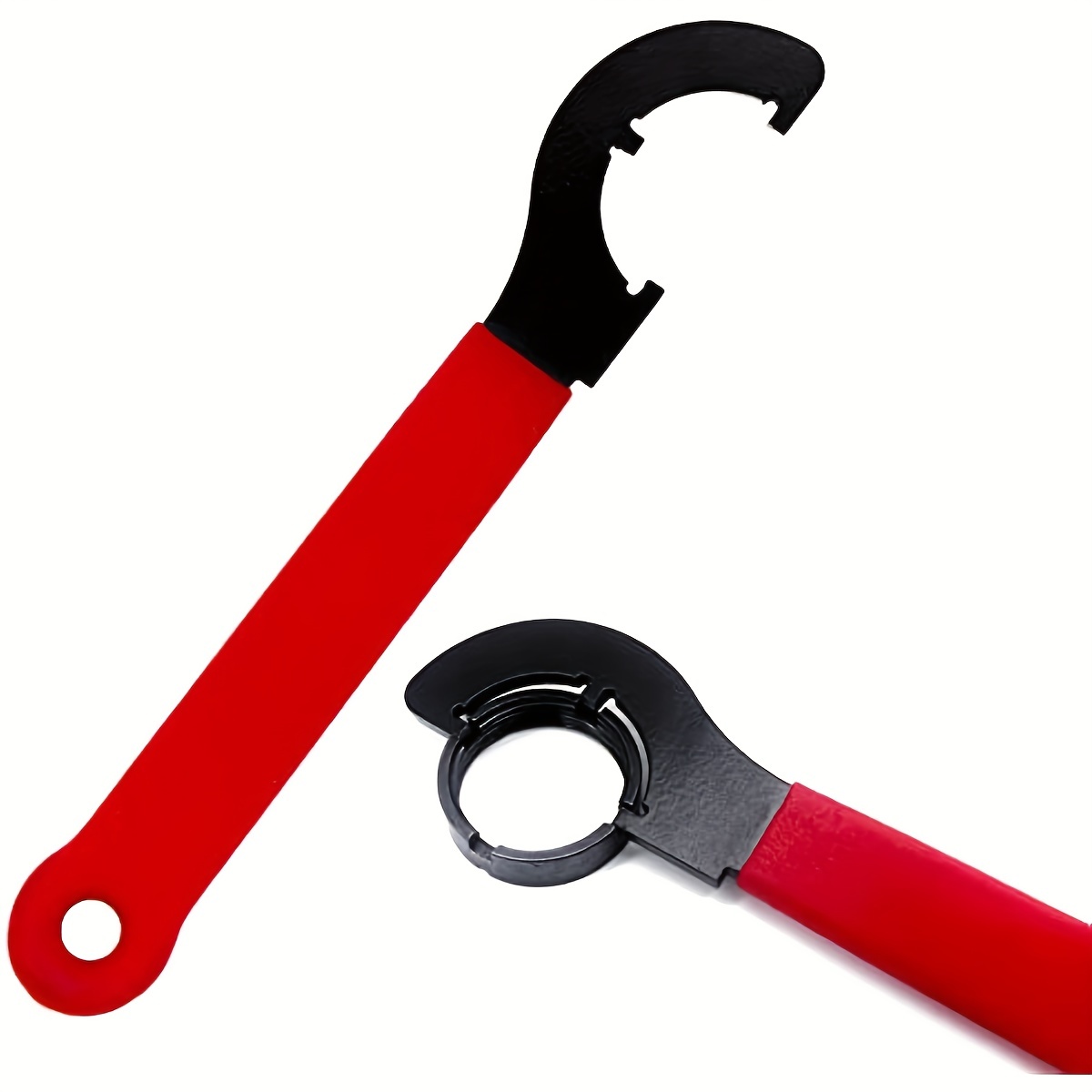 Schraubenschlüssel mit Anti-Rutsch-Griff, Außendurchmesser 1, 1/4 Zoll für Bodenrohre, Autos, Walnuss