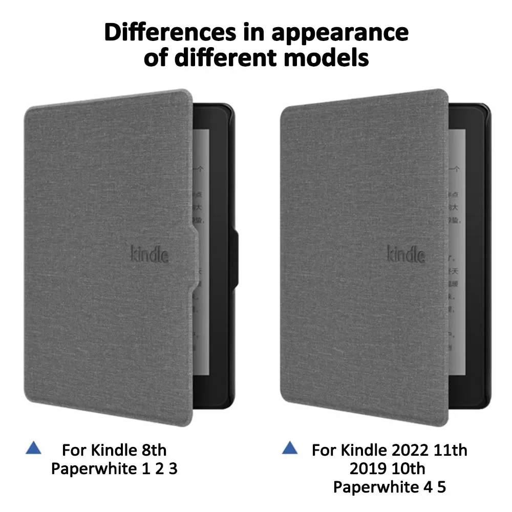 Чехол для Kindle 2022 Paperwhite 5 4 3 2 1 2021 8-го 10-го 11-го поколения 6,8-дюймовый магнитный чехол с автоматическим режимом сна/пробуждения