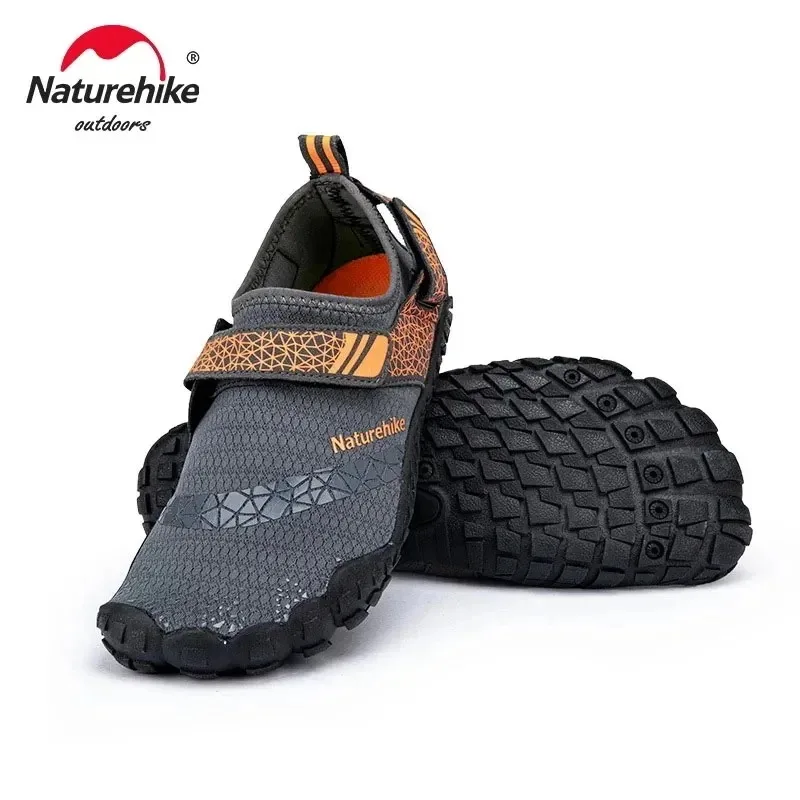 Naturehike Нескользящие вейдеры на резиновой подошве Дышащая водонепроницаемая обувь Быстросохнущие уличные кроссовки Пляжная походная обувь
