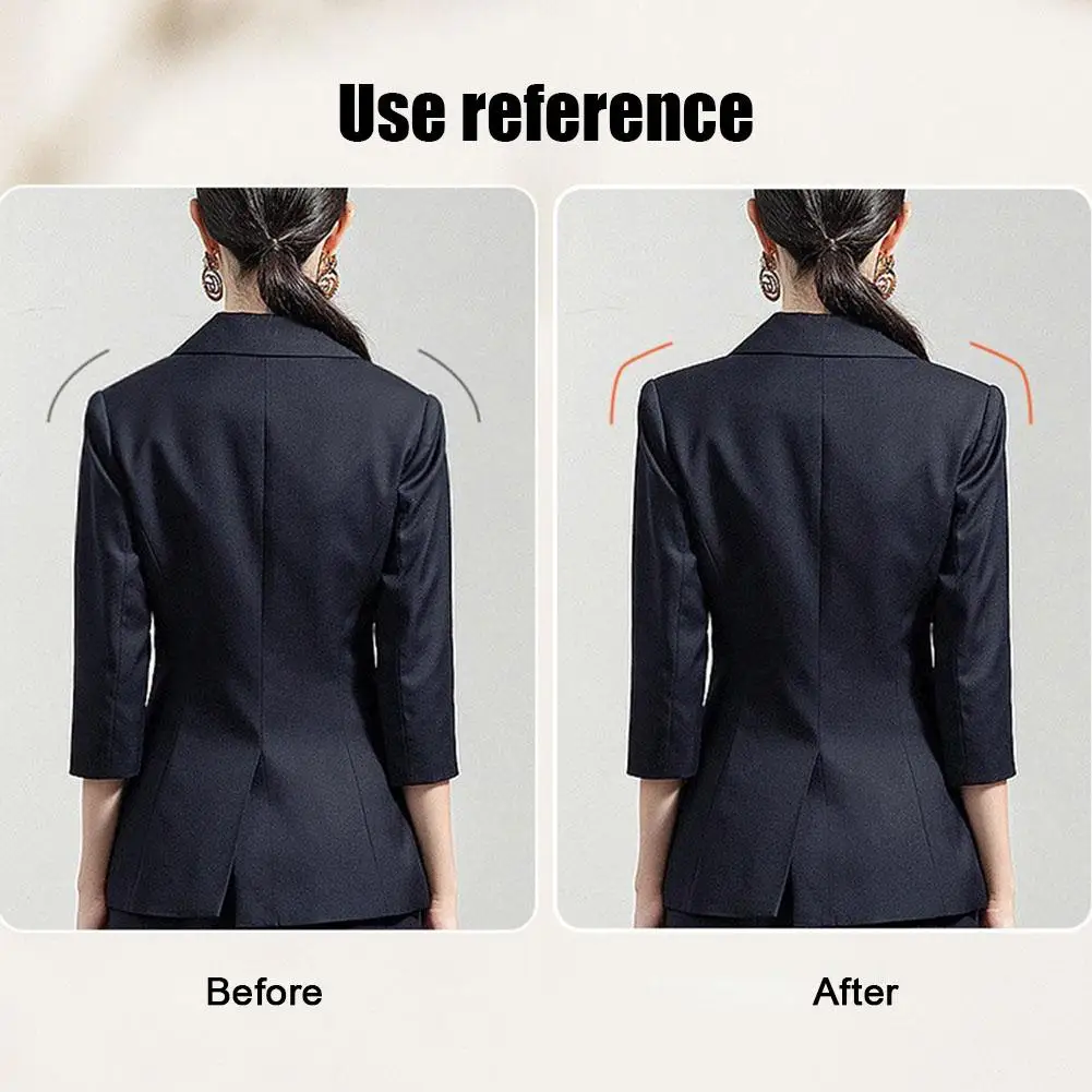 Sponge Shoulder Pads Overcoat Shoulder Enhancer Pad Shoulder Widening Light Foam Sponge Unisex Self-Adhesive Suit Broaden