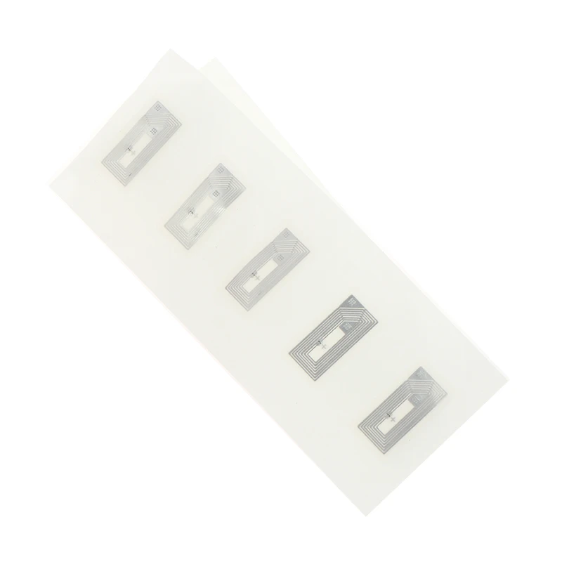 10 Stück NFC-Chip Ntag213 Aufkleber Wet Inlay 11 x 21 mm 13,56 MHz RFID-Etikett Tag 213 Anti-Fälschung elektronisch