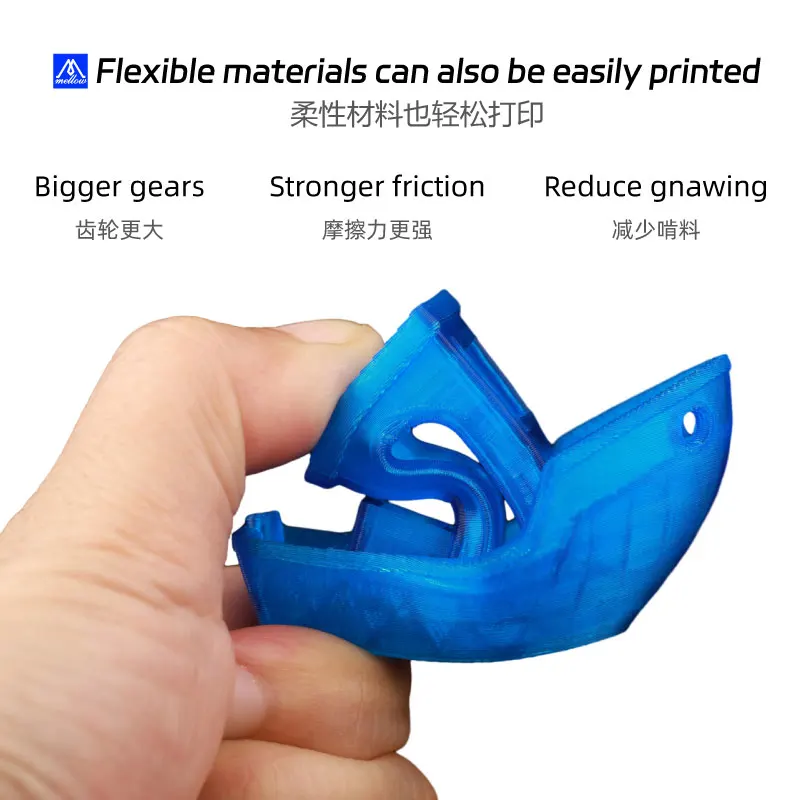 Mellow 60T 12MM engranaje totalmente metálico CNC vz-extrudort-low/WC Plus extrusora para impresora 3D VzBoT 330 VZ235 HevORT Voron
