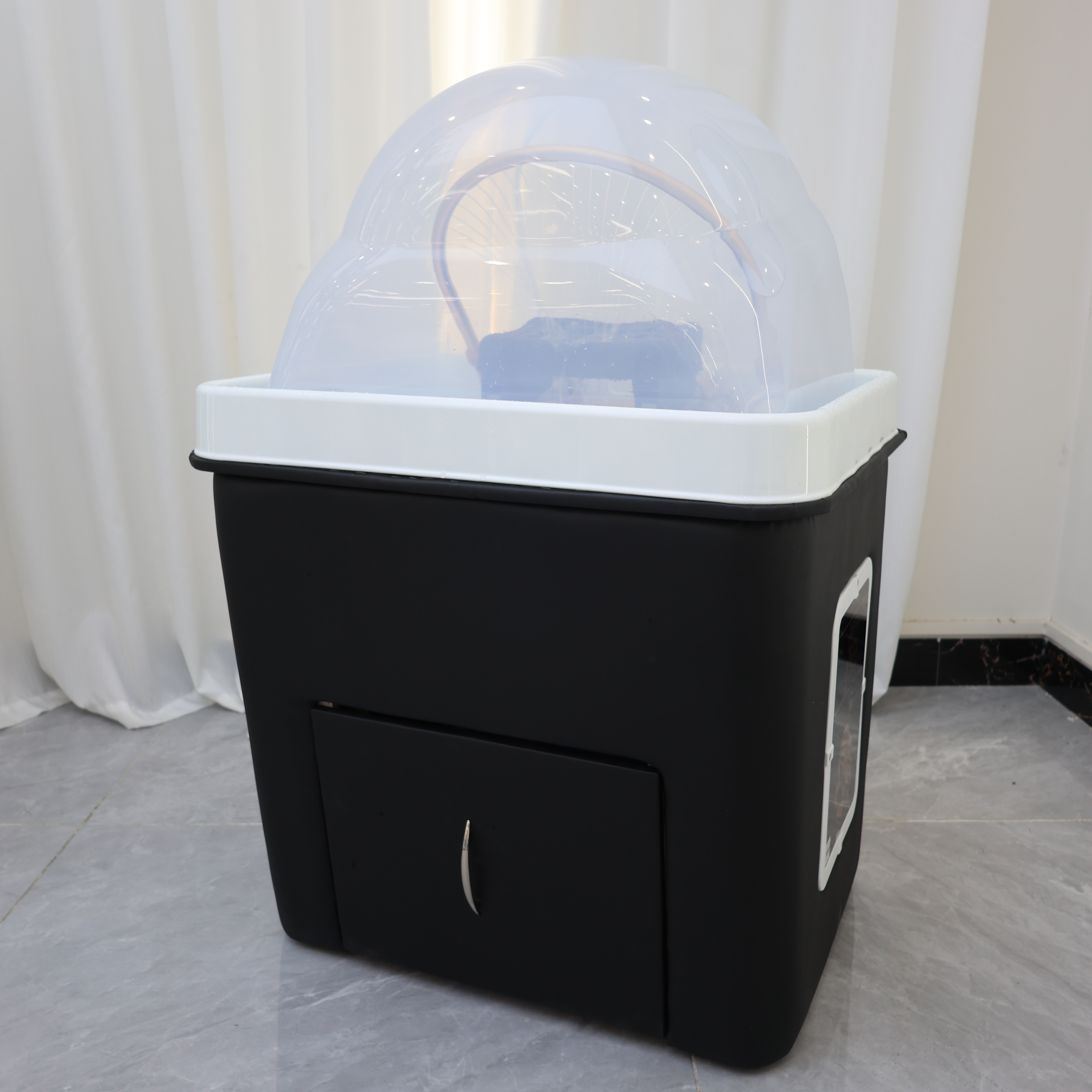 Hoofd spa. Geldig schoonheidsbed met bilbegassing. Geschikt voor thuis- en schoonheidssalon. Spa shampoostoel