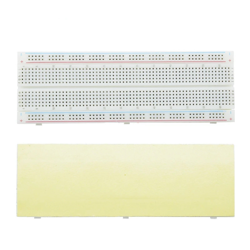MB-102 red and blue line breadboard 830-hole breadboard experimental connection board 165×55×10mm