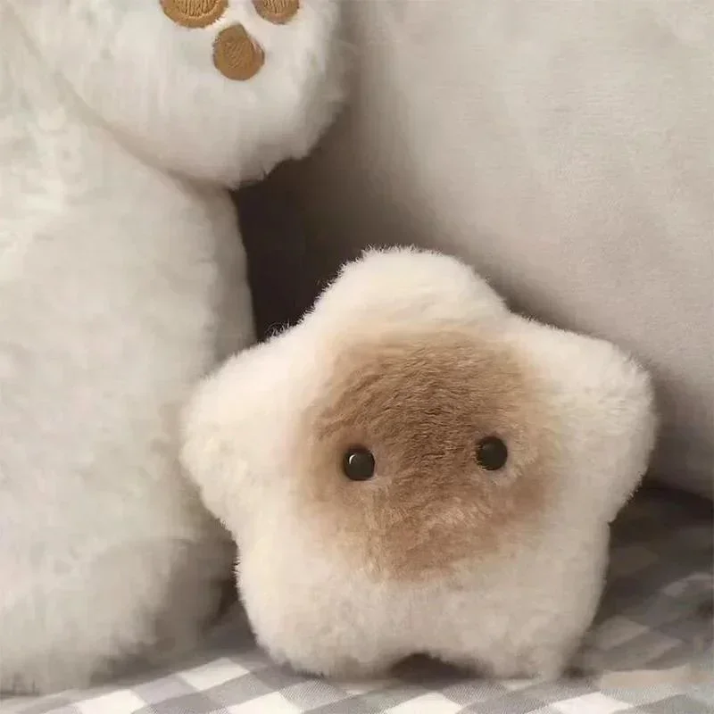 1x capybara ตุ๊กตายัดนุ่นพวงกุญแจรูปดาวของเล่นรูปการ์ตูนตุ๊กตานุ่มนิ่มกระเป๋าเป้สะพายหลังของตกแต่งพวงกุญแจถุงของขวัญสำหรับเด็ก