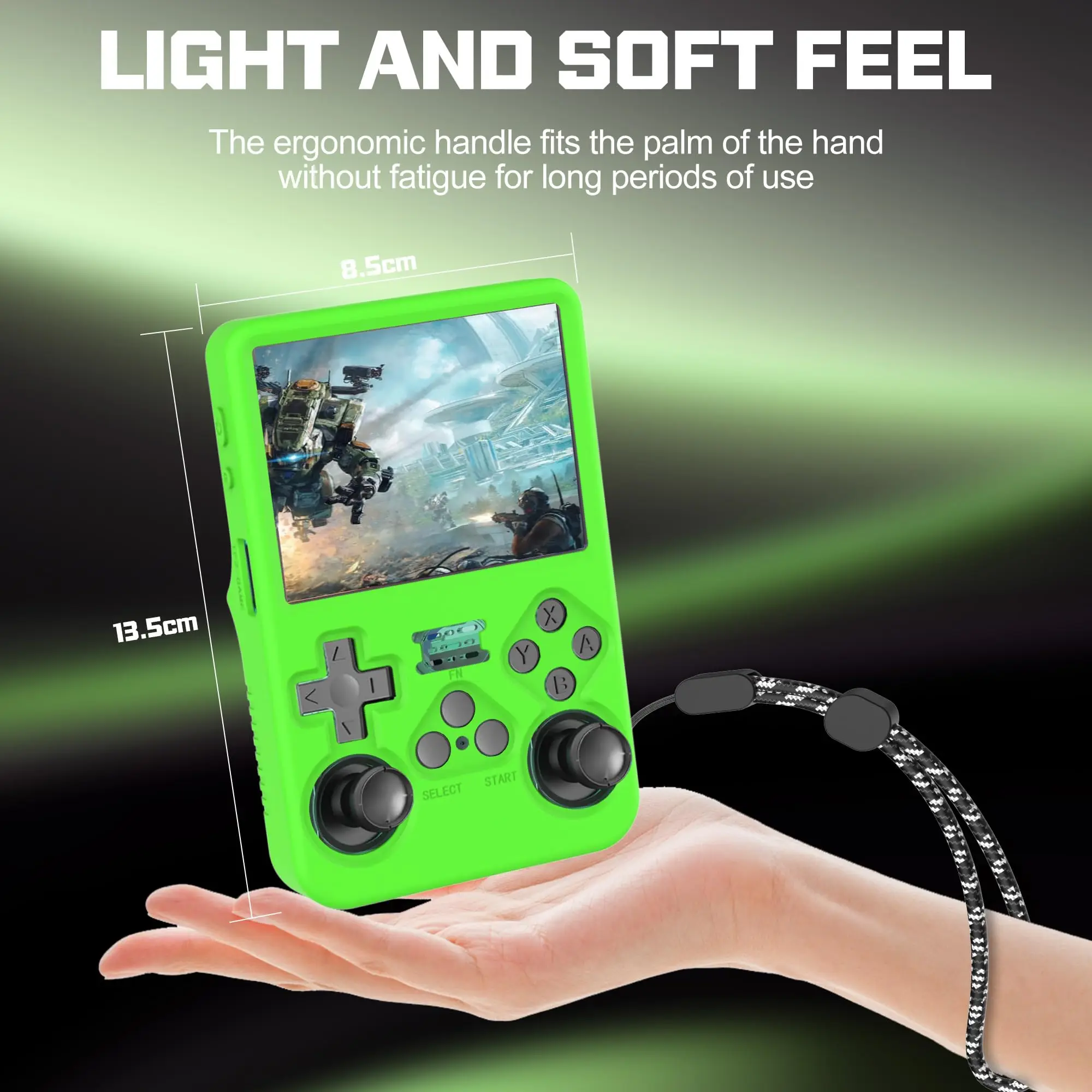 Case for R36S Silicone Soft Protective Cover R36S Anti-Scratch / Shockproof / Washable Protector Game Console Accessories