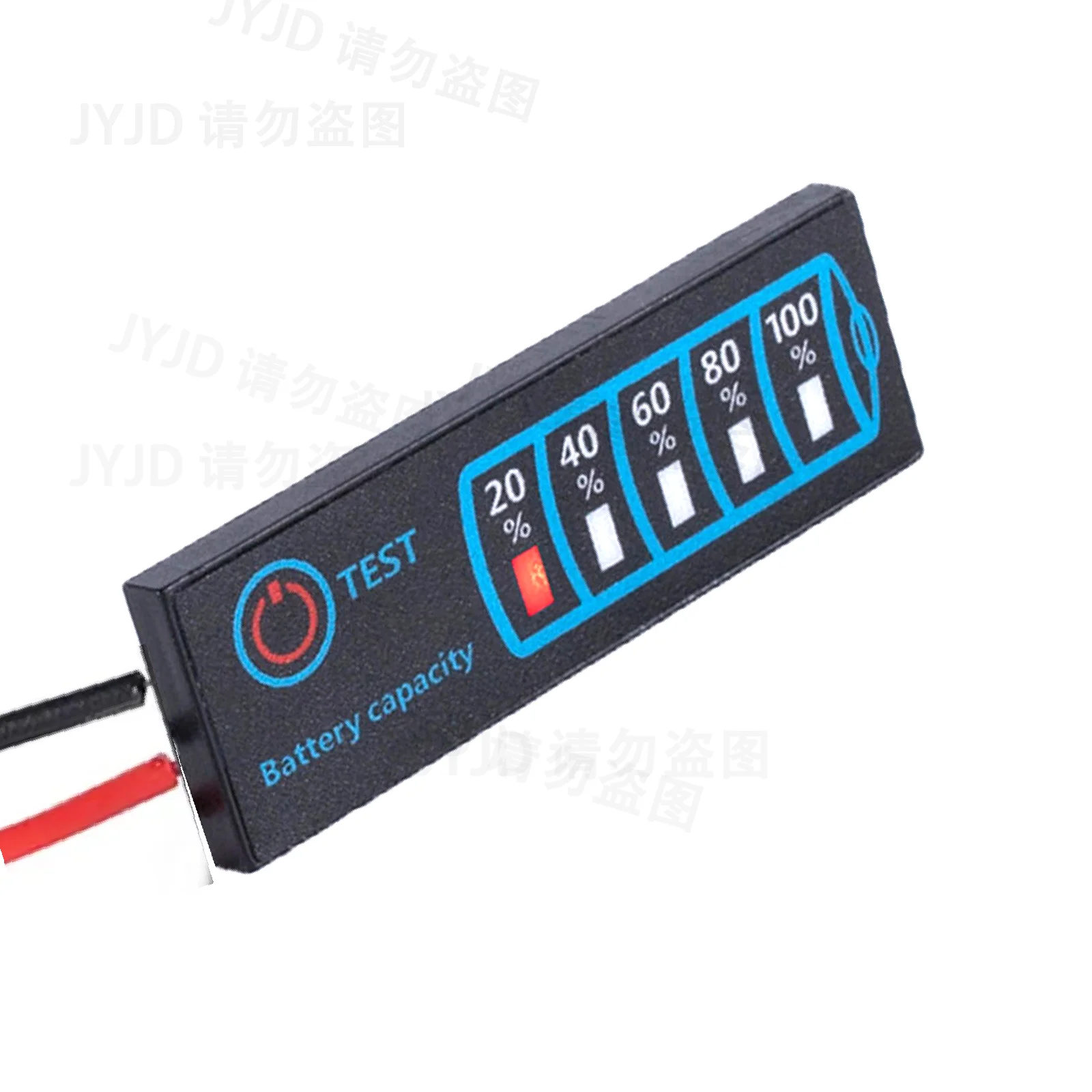DC5V-30V 2-8S ตัวบ่งชี้ระดับแบตเตอรี่ Ternary แบตเตอรี่ลิเธียมแบตเตอรี่ลิเธียมเหล็กฟอสเฟตแบตเตอรี่ตะกั่วกรดความจุจอแสดงผล ...