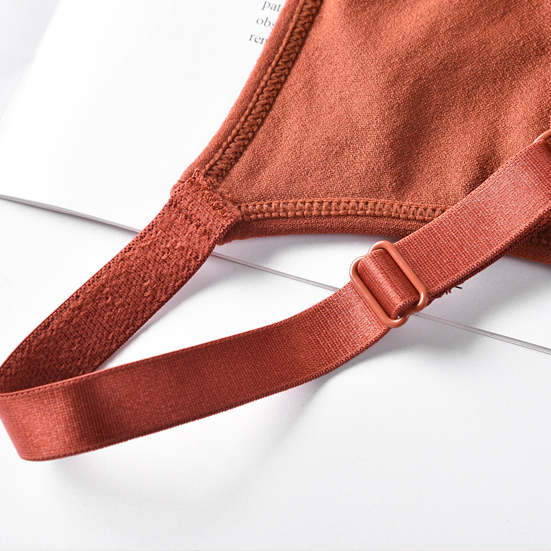 Sujetador sin costuras para mujer, Bralette transpirable de copa completa, sujetador cómodo sin aros para correr, Fitness, yoga, Top deportivo de alta calidad
