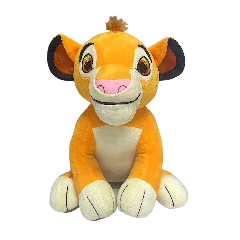 การ์ตูนดิสนีย์ 30cmThe Lion King Simba เด็กอ่อนตุ๊กตา 11.8 ''หนุ่ม Simba ตุ๊กตาสัตว์ตุ๊กตาของเล่นเด็กของขวัญ