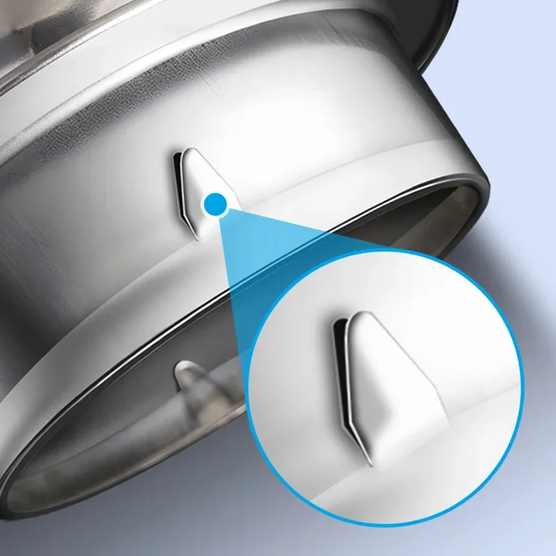 100/150mm Edelstahl Ablufthaube Wand Auspuff Abdeckung Abluftanschluss Badezimmer Dunstabzugshaube Auslassgitter Lamellen Dekoration