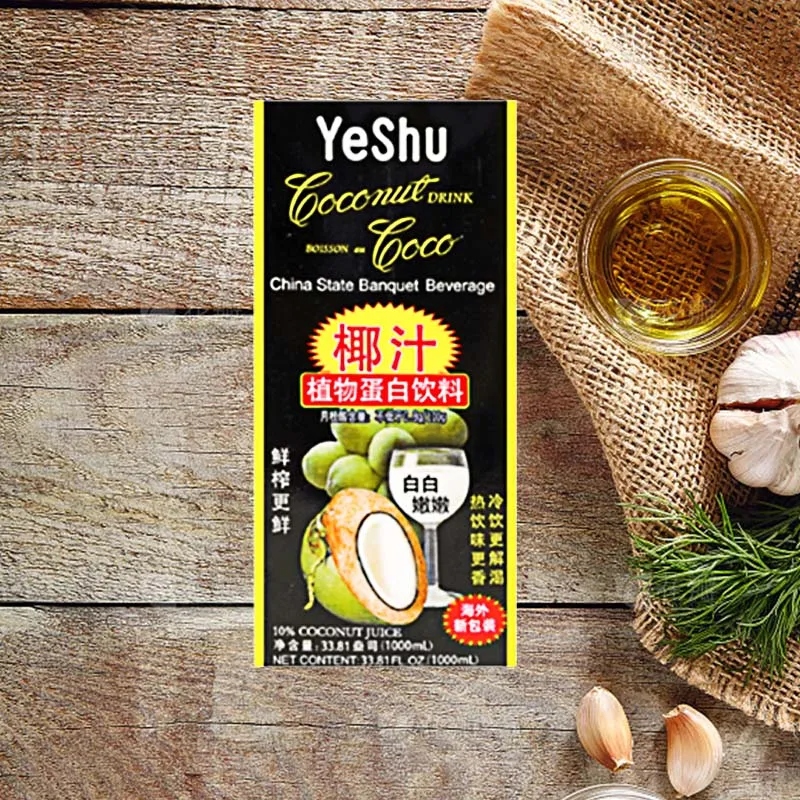 YeShu-Coconut Juice in Soft Packing 35.30oz(1000ml)*1 box