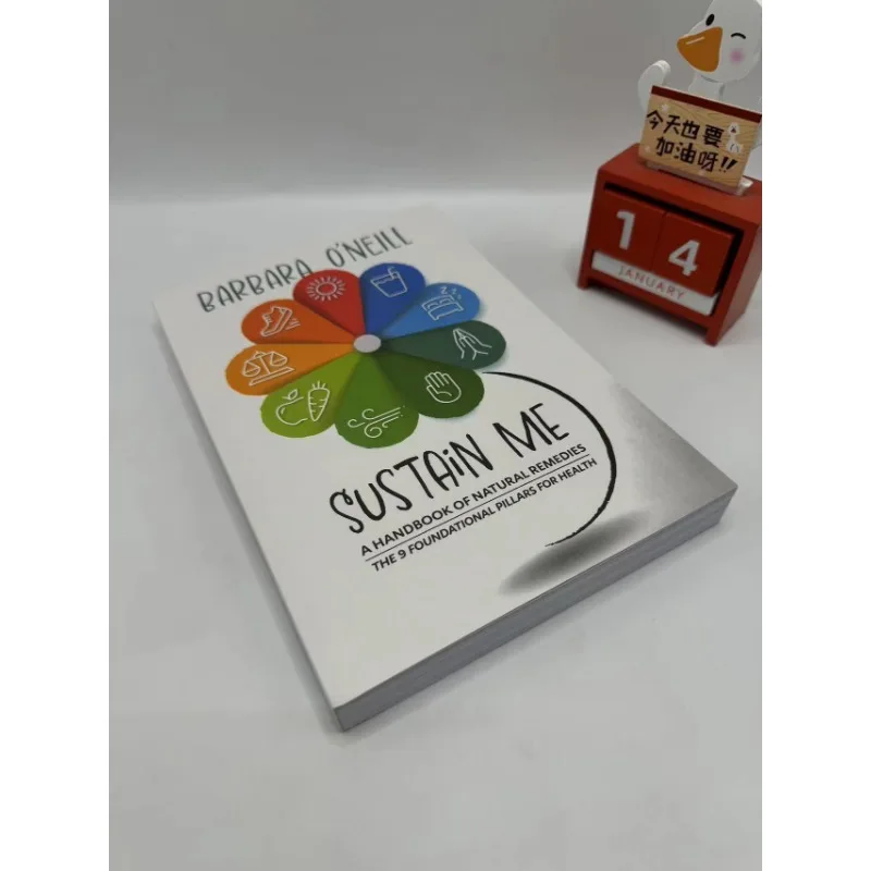 Sustain Me The 9 Foundation Pillars for Health Guide Book Een handboek met natuurlijke remedies in het Engels paperback