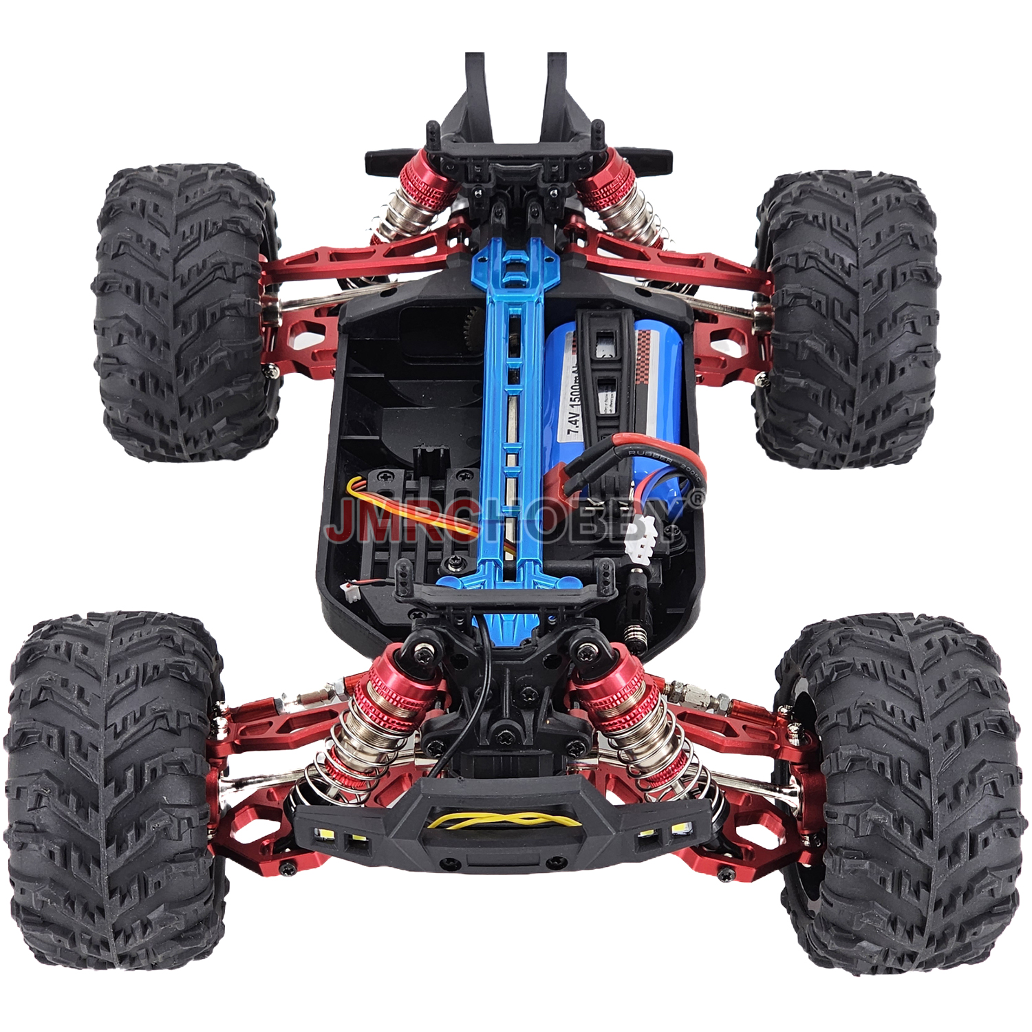 Brazo de suspensión de aleación de aluminio, asiento de rueda, juego de tazas de dirección, piezas de Metal mejoradas, accesorios para SCY RC Car 16101 16102Pro 16103