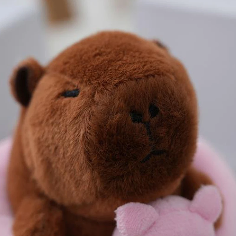 Nette Sommer Stil Capybara Anhänger Plüsch Spielzeug Puppe Tasche Hängende Ornamente Desktop Puppe Ornamente Auto Anhänger Nette Kapila Puppe