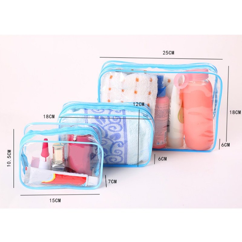 ว่ายน้ํากระเป๋าโปร่งใสกระเป๋าถือ Beach Pool Organizer สําหรับผู้หญิงกีฬาชุดว่ายน้ําเก็บกระเป๋ากันน้ํากระเป๋าโทรศัพท์