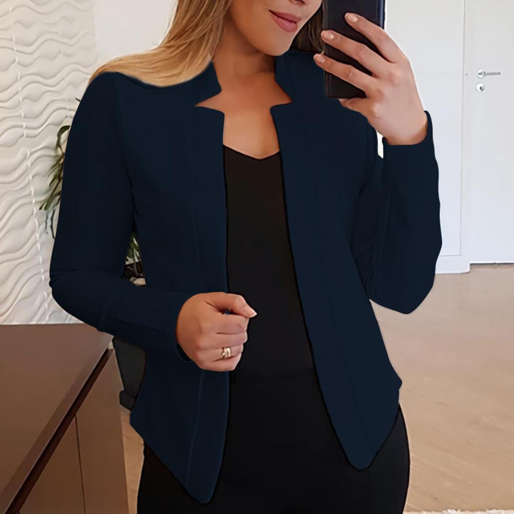Blazer de moda para Mujer, prendas de vestir de negocios ajustadas, abrigo de primavera de talla grande, chaqueta de estilo OL para Mujer para el trabajo, moda Ins 2022