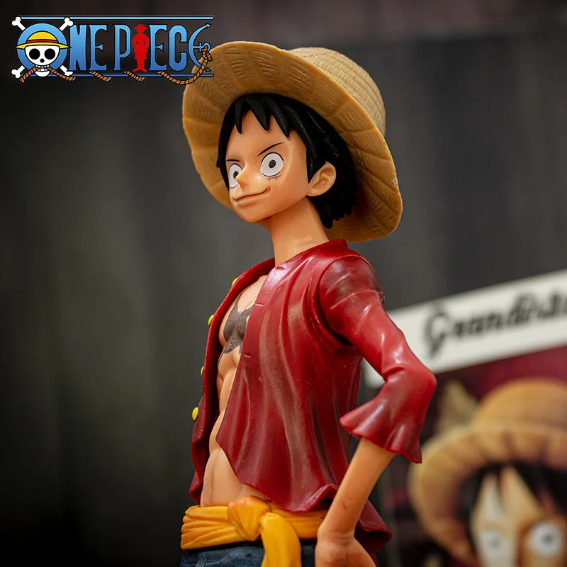 ร้อน 28Cm One Pieceอะนิเมะรูปมั่นใจยิ้มLuffyสามรูปแบบเปลี่ยนตุ๊กตาActionตุ๊กตาของเล่นชุด