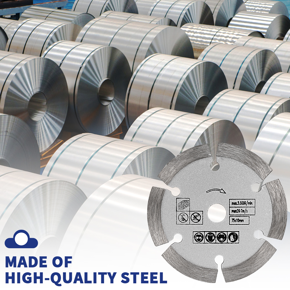 3 Inch Cutting Blade 75mm Grinding Wheel Blade Angle Grinder Saw Blade for Cutting Tile Ceramic Concrete Marble