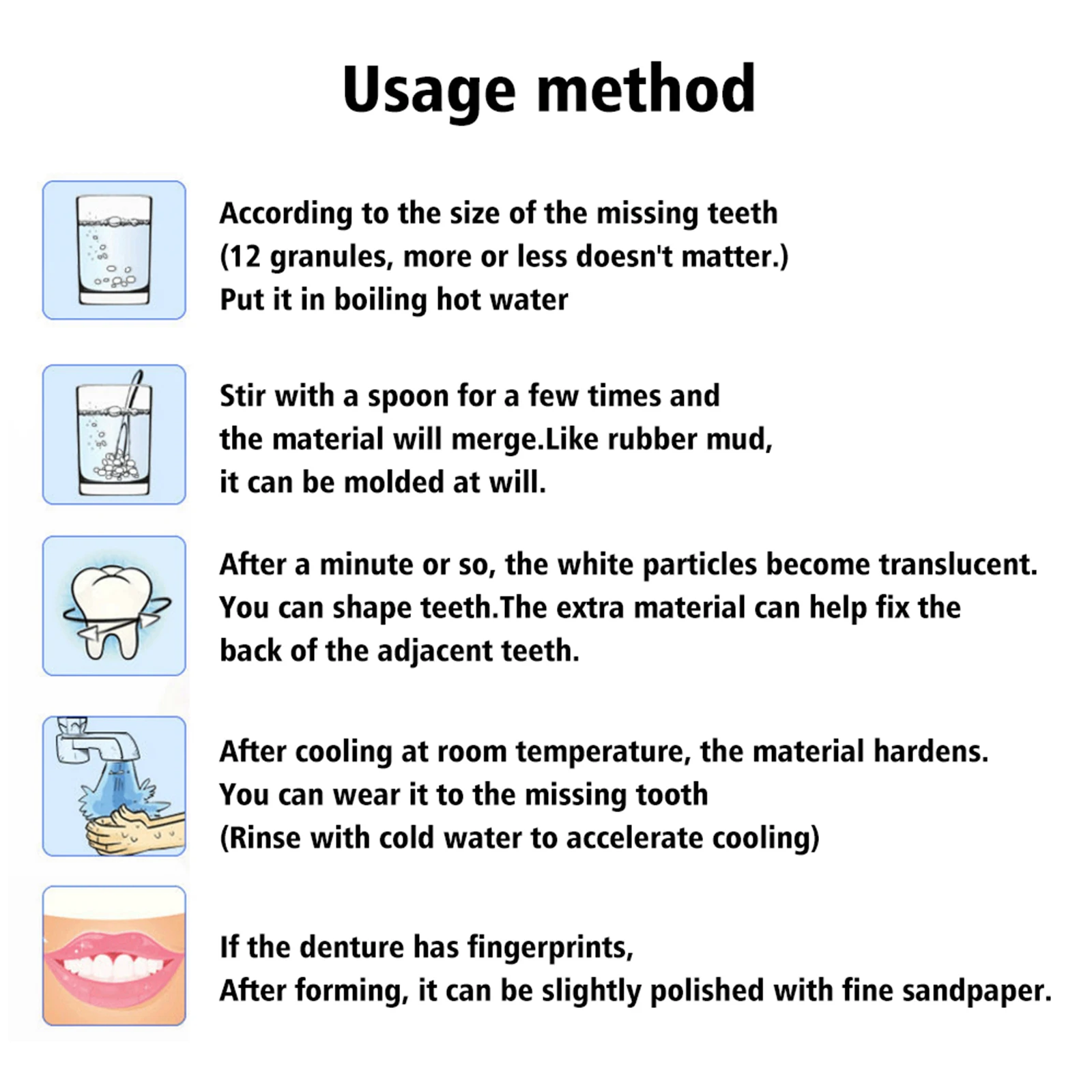 ซ่อมฟันชั่วคราว Falseteeth กาวเรซิ่นฟันซ่อมกาวฟันช่องว่างบรรจุฟันปลอมกาวแข็งความปลอดภัยอุปกรณ์ทันตกรรม