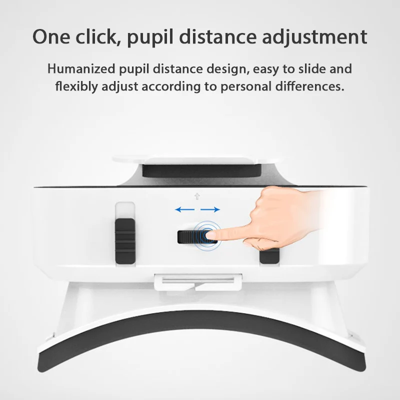 G05 3D VR SHINECON okulary zestaw słuchawkowy montowane na głowie wirtualna rzeczywistość regulowane okulary VR dla inteligentnych telefonów z systemem Android o przekątnej 4,7-6,3 cala