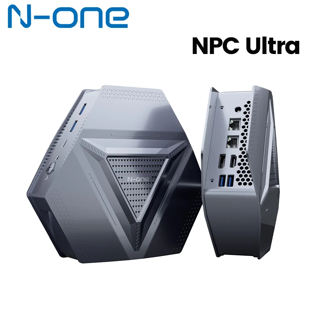 N-one Intel i9 12900H Mini PC Ultra 14 Cores, 20 Threads Windows 11 Pro 32GB DDR4 1TB SSD Dual-Band WiFi 6/BT5.2 voor thuis, kantoor