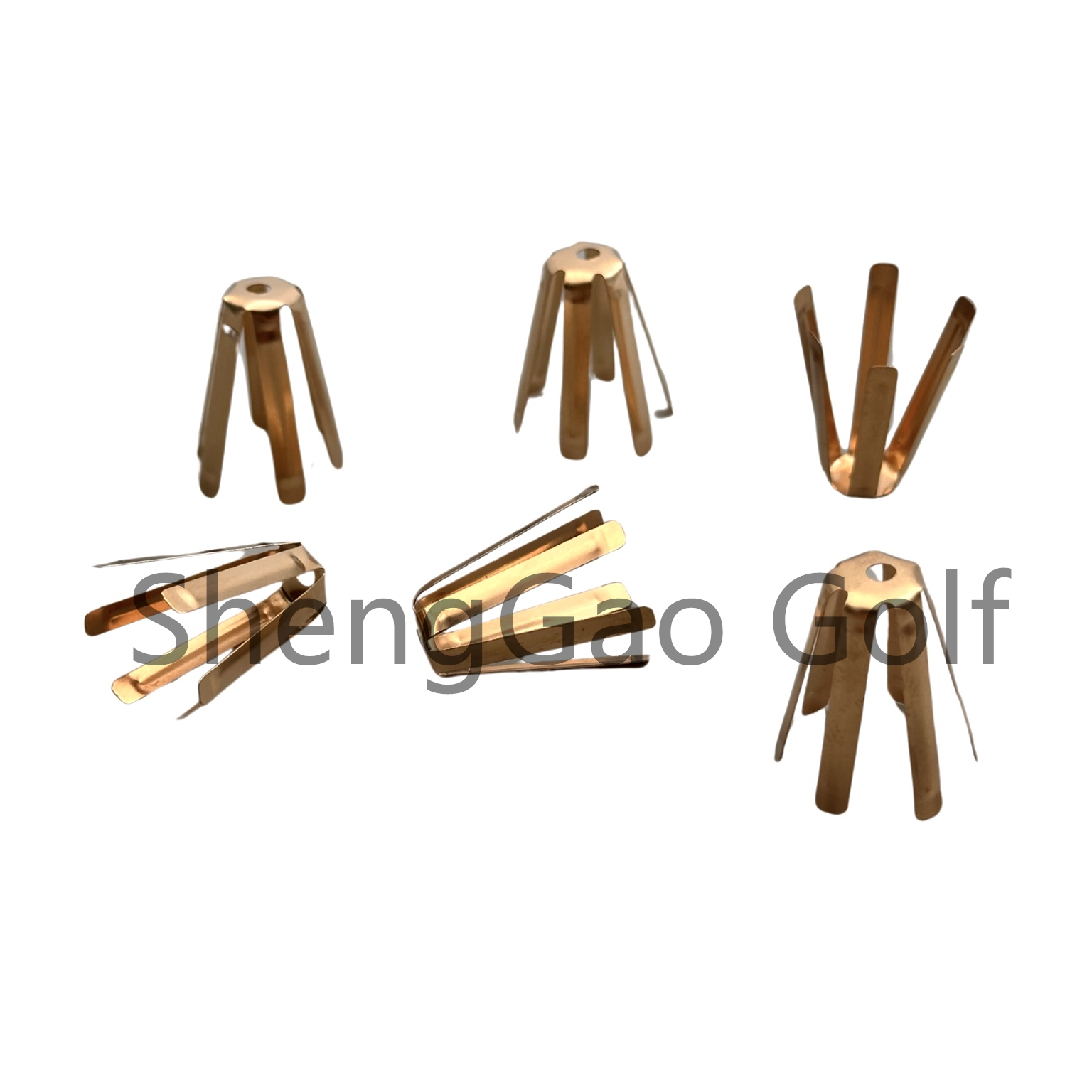 Adaptador de eje de Golf Universal de latón, cuñas espaciadoras para Conductor de Fairway, 0.335/0.350, accesorios para cabezas de palos de Golf híbridos de madera