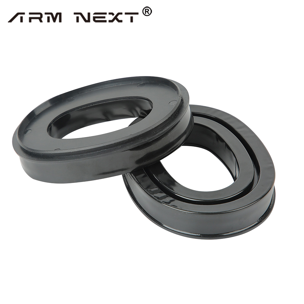 Gel Ear Pads for 3M PELTOR Earmuffs, Personal Protective Equipment ,Comfort Replacement Ear Muffs Cushions,Black