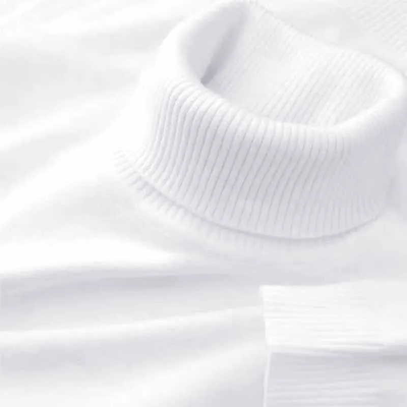 2025 Nieuwe heren gebreide truien effen kleur coltrui ademende truien warm outdoor basic streetwear herfst zakelijke tops