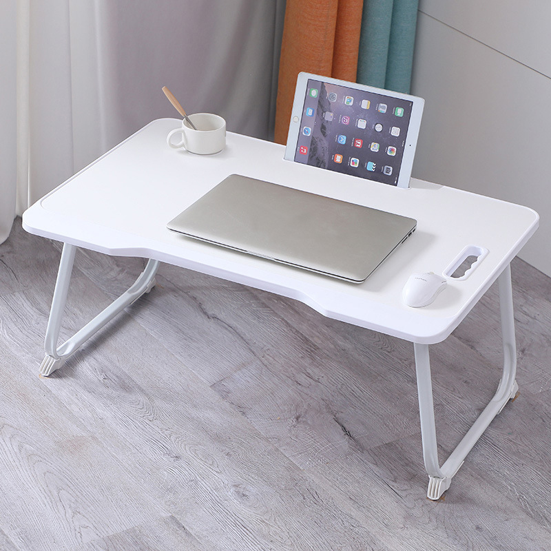 Multi-funcional dormitório mesa de estudo quarto varanda sentado mesa dobrável pequena mesa cama portátil computador