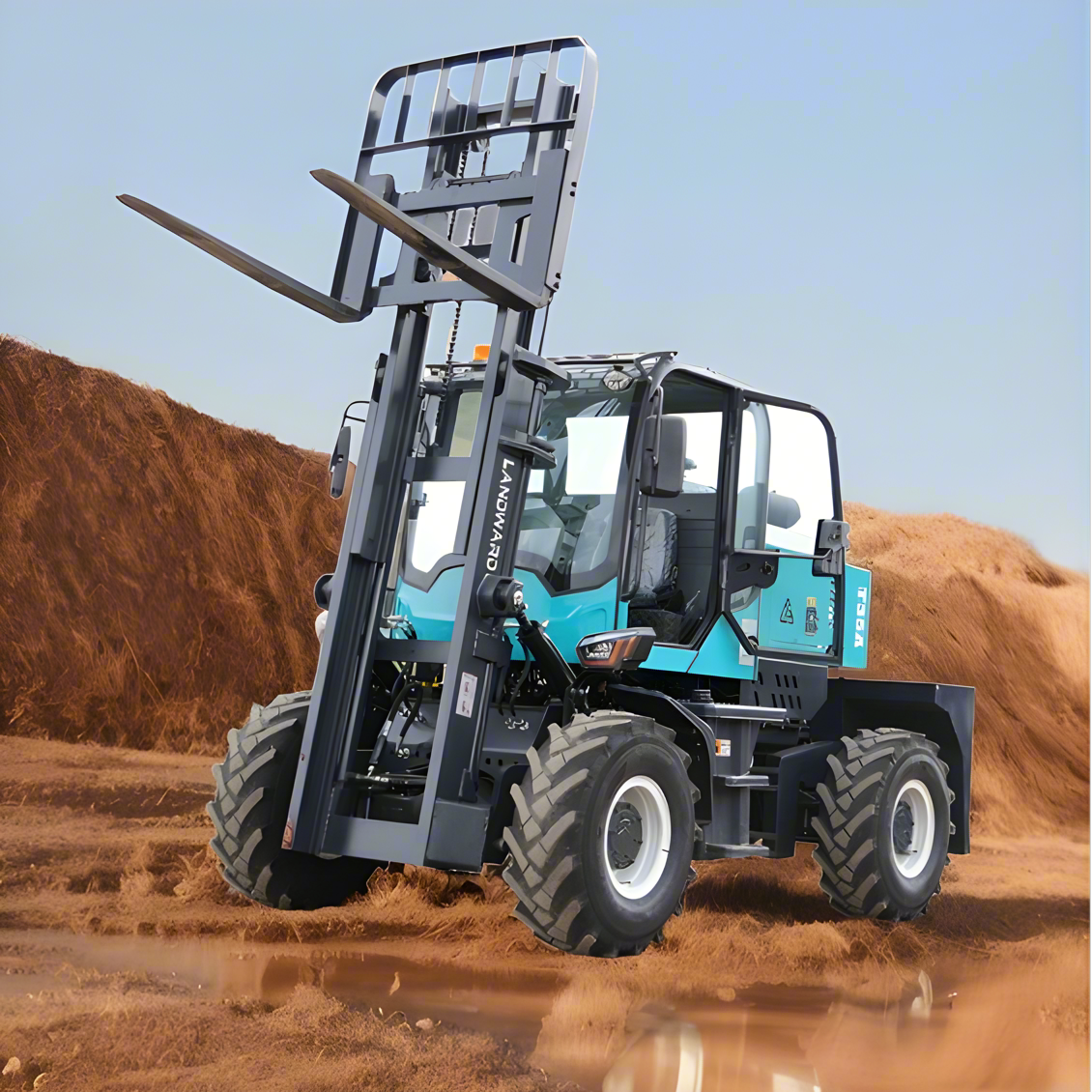 4WD 3-6Ton China Customized All-terrain Off-road  Fork Lift 3500KG Mini Forklift Trucks EPA 5Ton Forklift Manufacturer Price