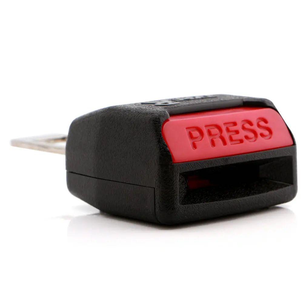 2PC รถที่นั่งเข็มขัดคลิป Extender ความปลอดภัยเข็มขัดนิรภัยล็อคหัวเข็มขัดปลั๊กหนาใส่ SOCKET Extender ความปลอดภัย BUCKLE เข็มขัดนิรภัย Accessorie
