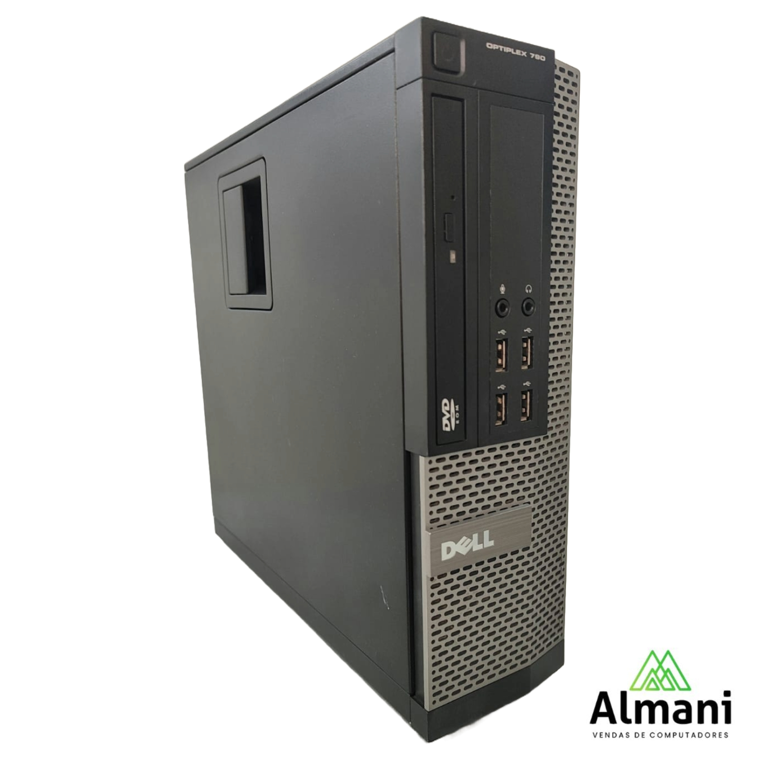 DESKTOP DELL OPTIPLEX 790 CORE I5 2400 SSD 500 GB 4 GB RAM - WIN10 PRO - SFFS