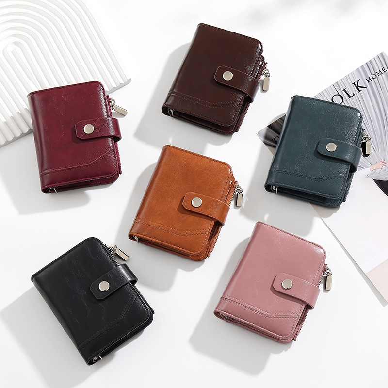 Новый многофункциональный кошелек из искусственной кожи в стиле ретро с несколькими картами, двойной переплет M5, книга для бухгалтерского учета, запись доходов и расключения в любое время